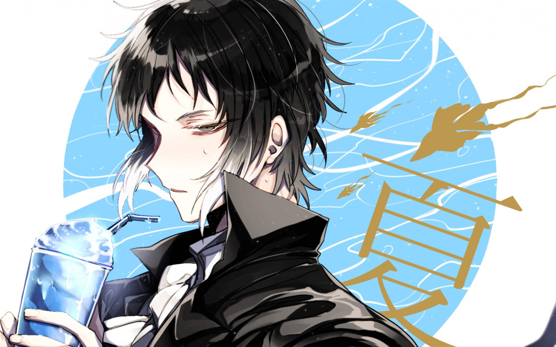Bungou Stray Dogs, Osamu Dazai, Portrait, Anime Characters, - Bungou Stray Dogs Art - 1920x1200 Wallpaper Bungou Stray Dogs, Osamu Dazai, Portrait, Anime Characters, - Bungou Stray Dogs Art - 1920x1200 Wallpaper