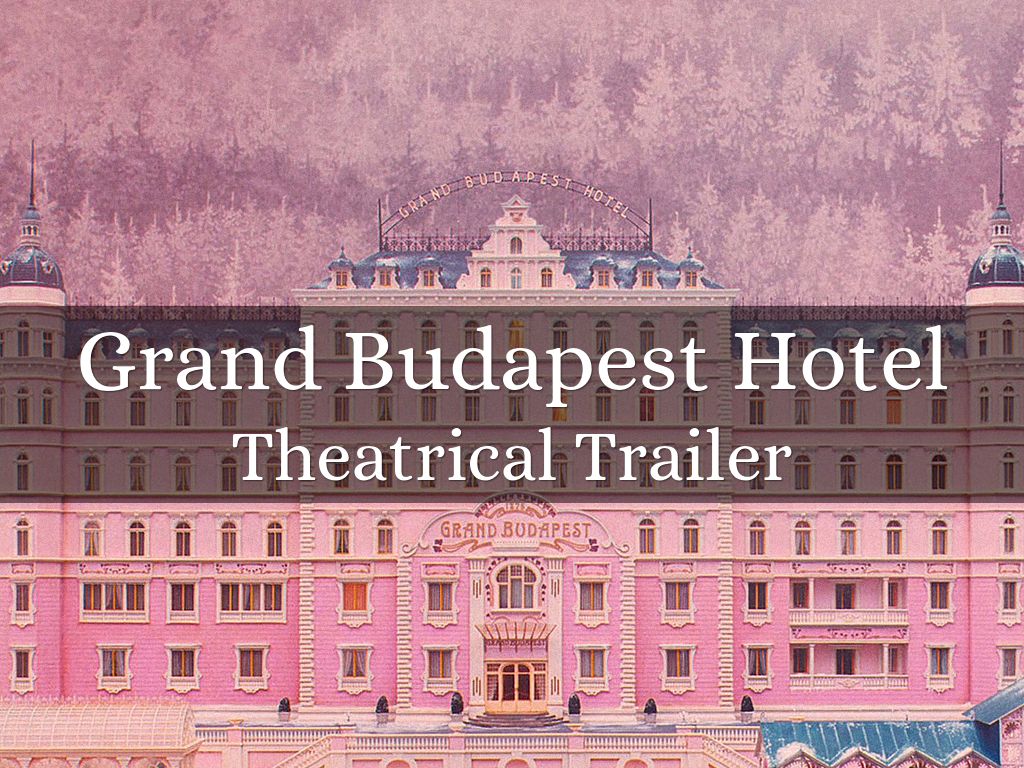 Grand Budapest Hotel Theatrical Trailer - Aesthetic Wes Anderson Films - HD Wallpaper 