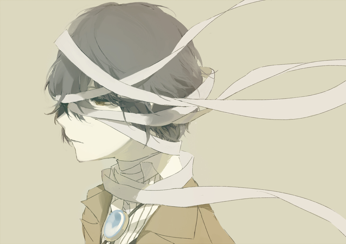 Dazai Osamu Drawing - HD Wallpaper 