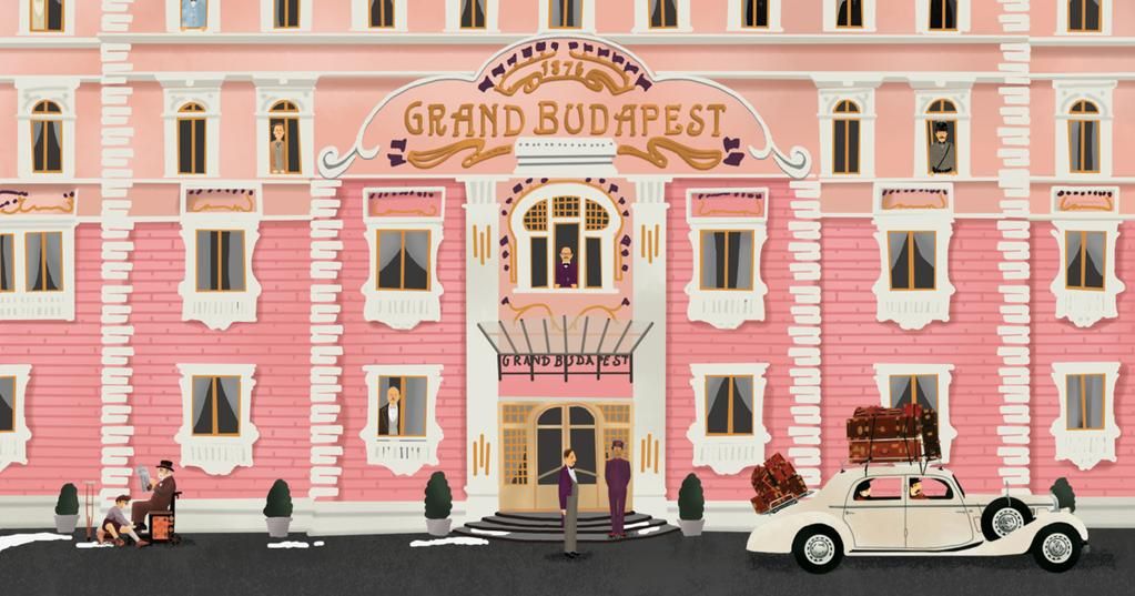 Wes Anderson's The Grand Budapest Hotel - HD Wallpaper 