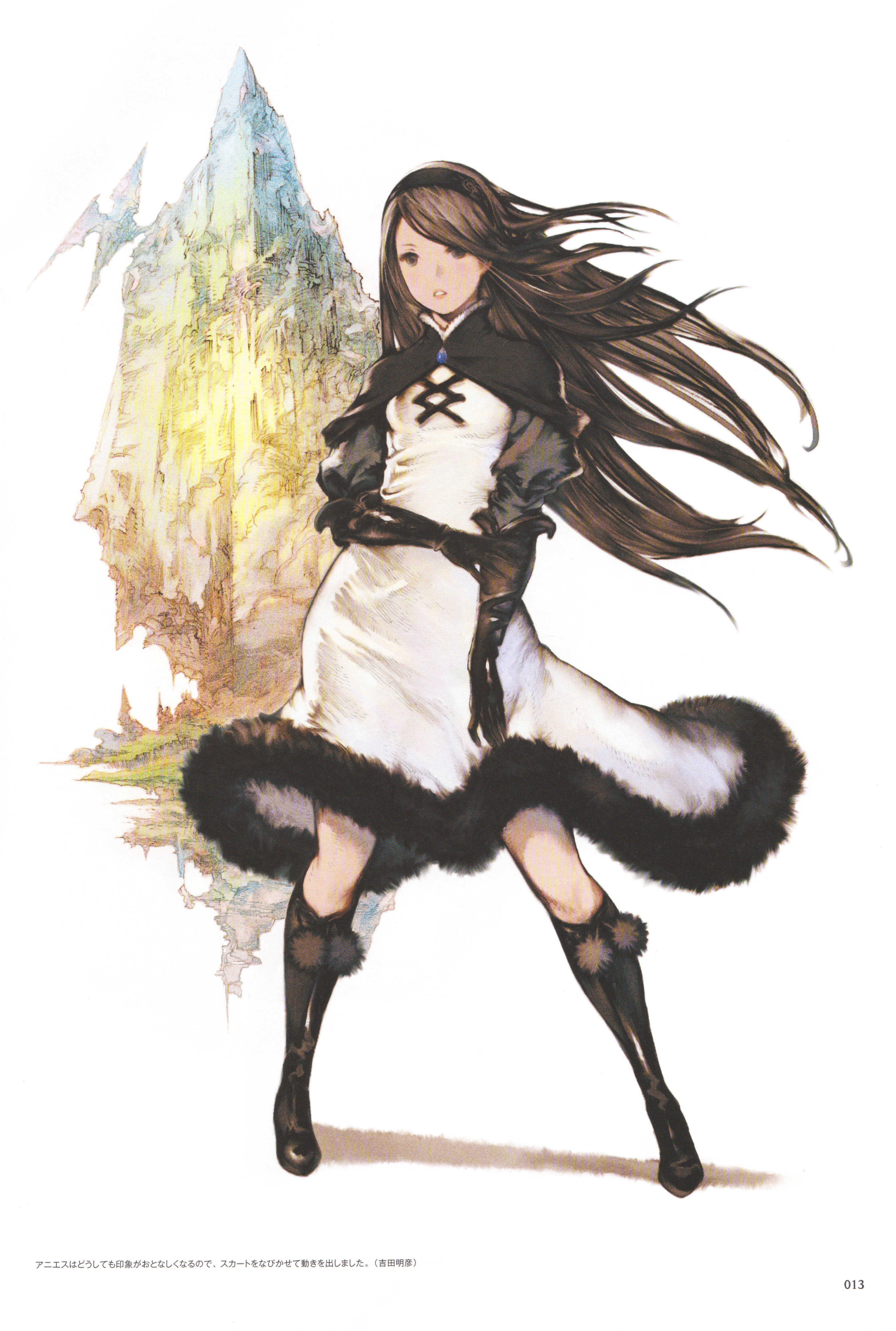 Bravely Default - Art Of Bravely Second End Layer - HD Wallpaper 