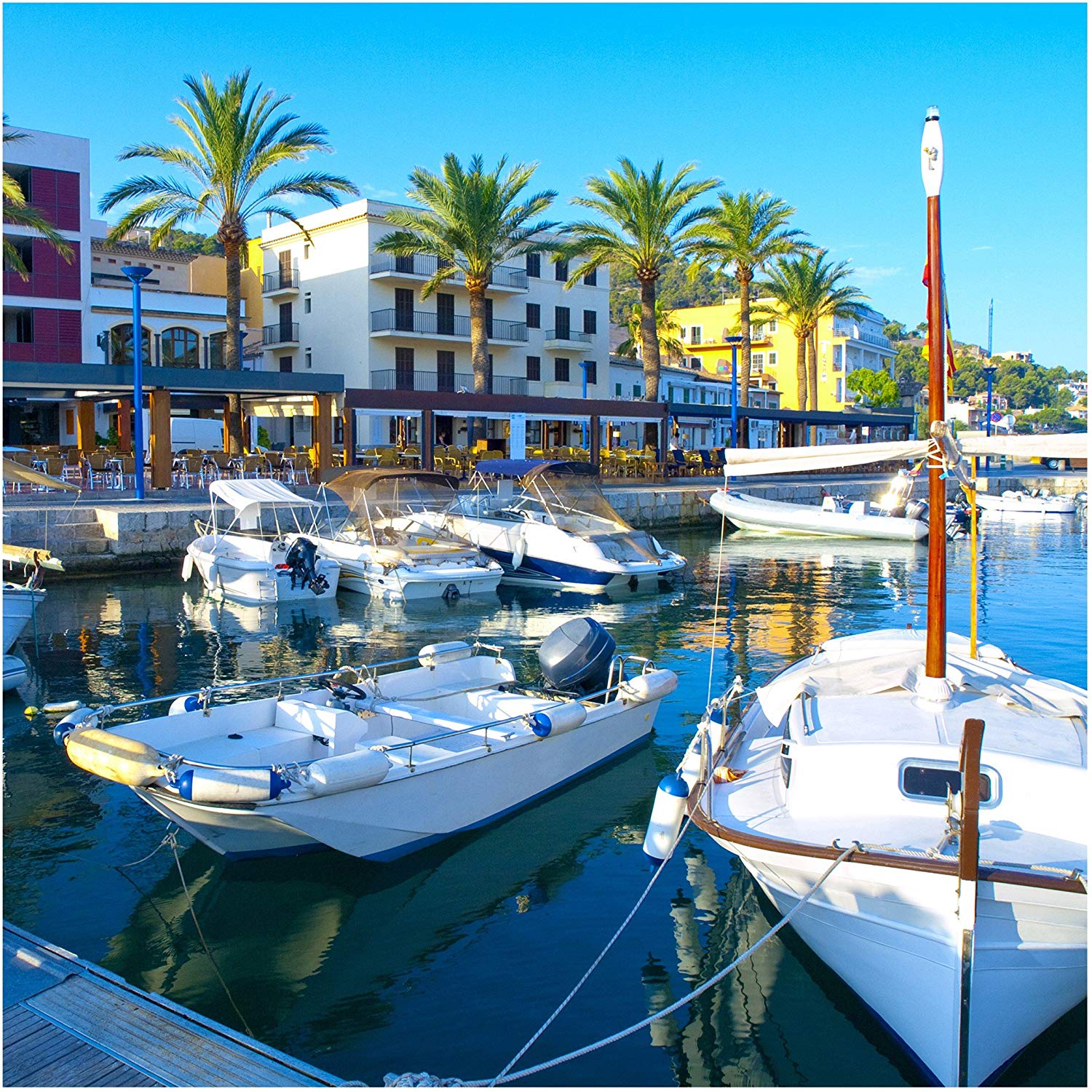 Port De Andratx Mallorca - HD Wallpaper 