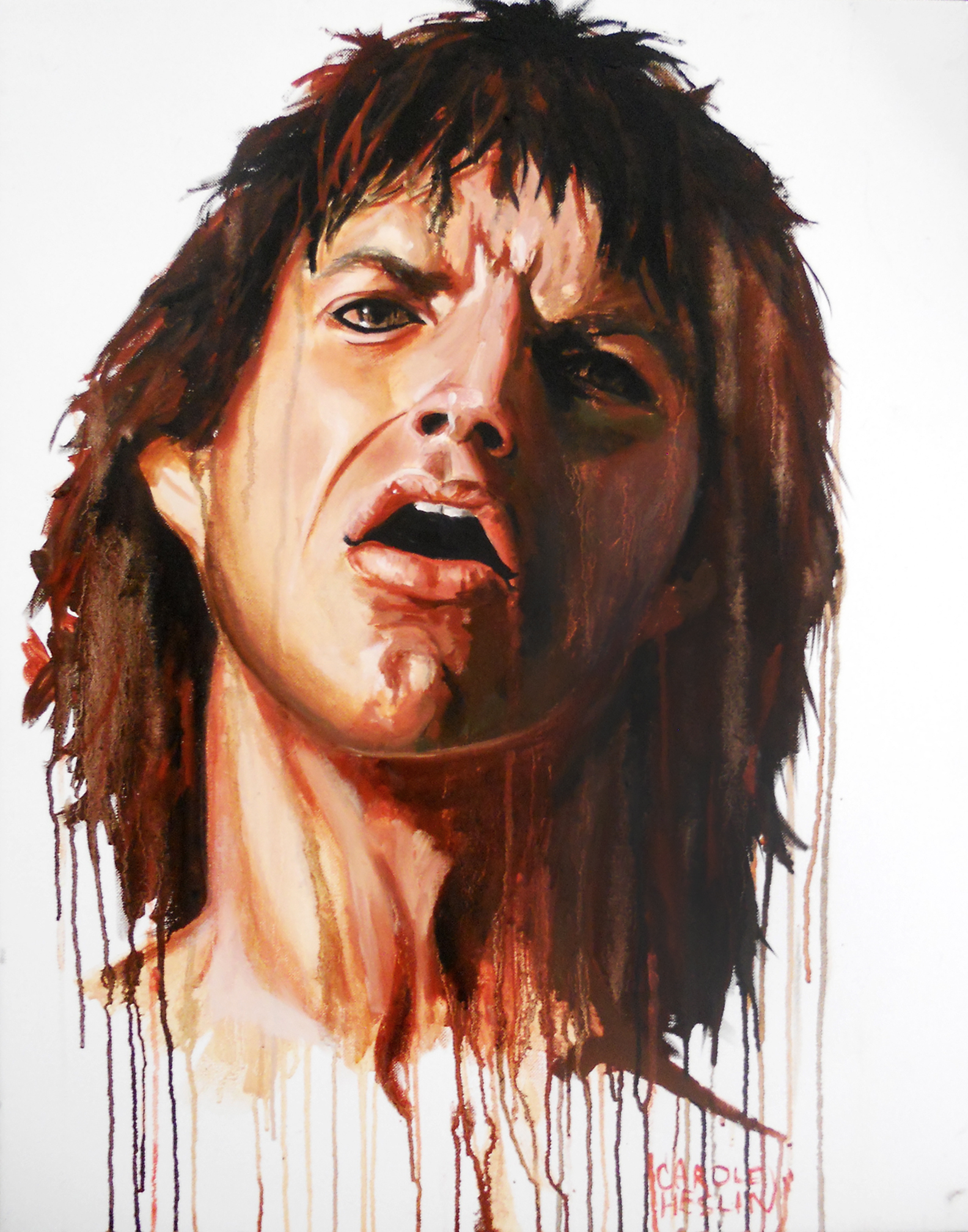 Jagger On Feuer - Rolling Stones Mick Jagger Iphone - HD Wallpaper 