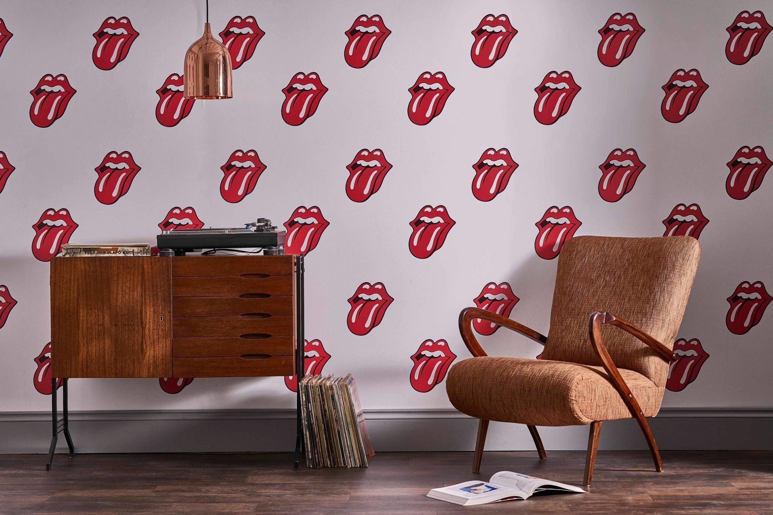 2468x1645, Iconic Style - Tongue Rolling Stones Lamp - HD Wallpaper 