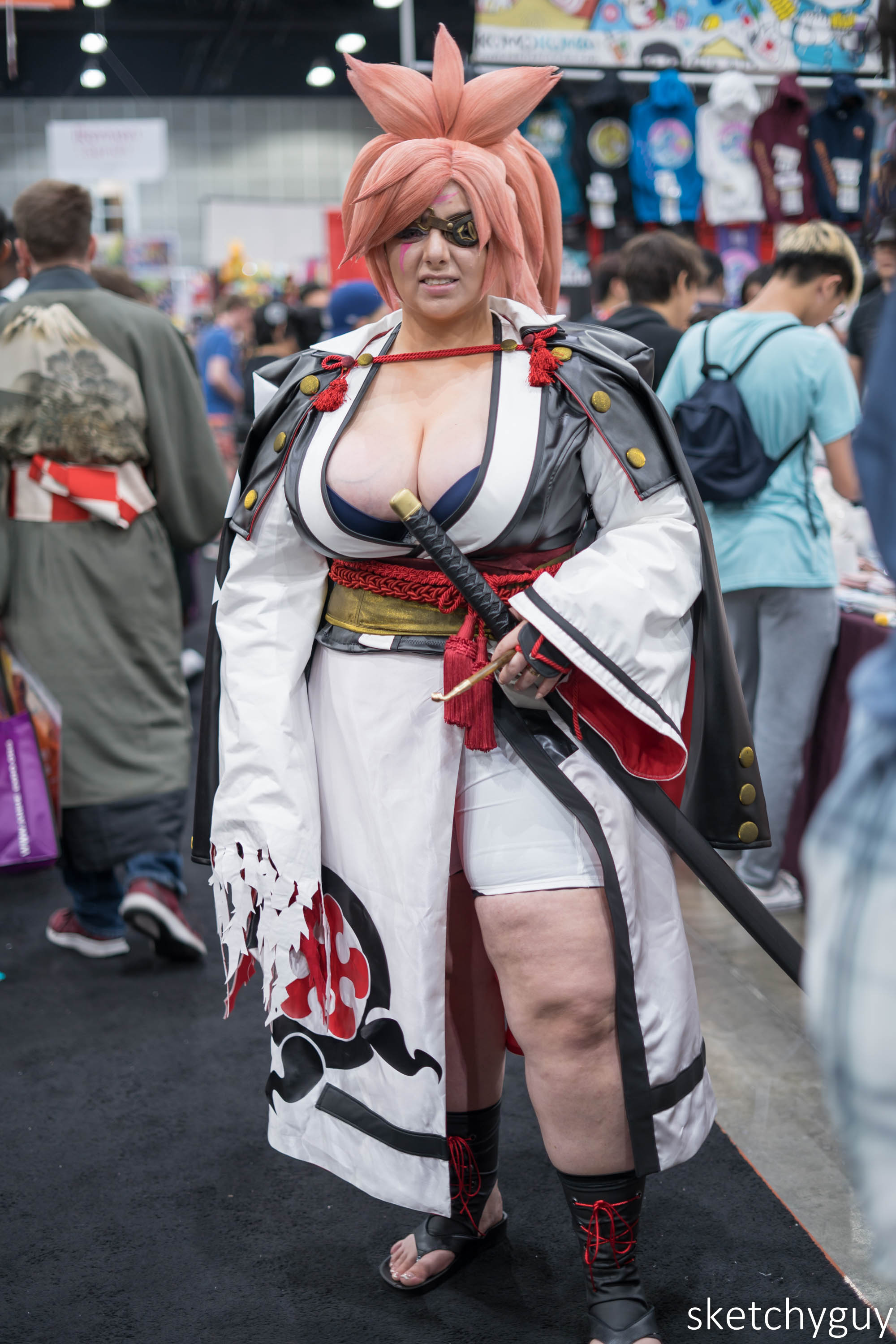 Baiken Guilty Gear Cosplay - HD Wallpaper 
