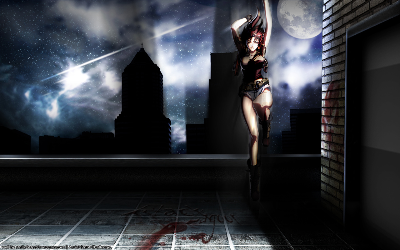 1080p Wallpaper Revy Black Lagoon 1280x800 Wallpaper Teahub Io