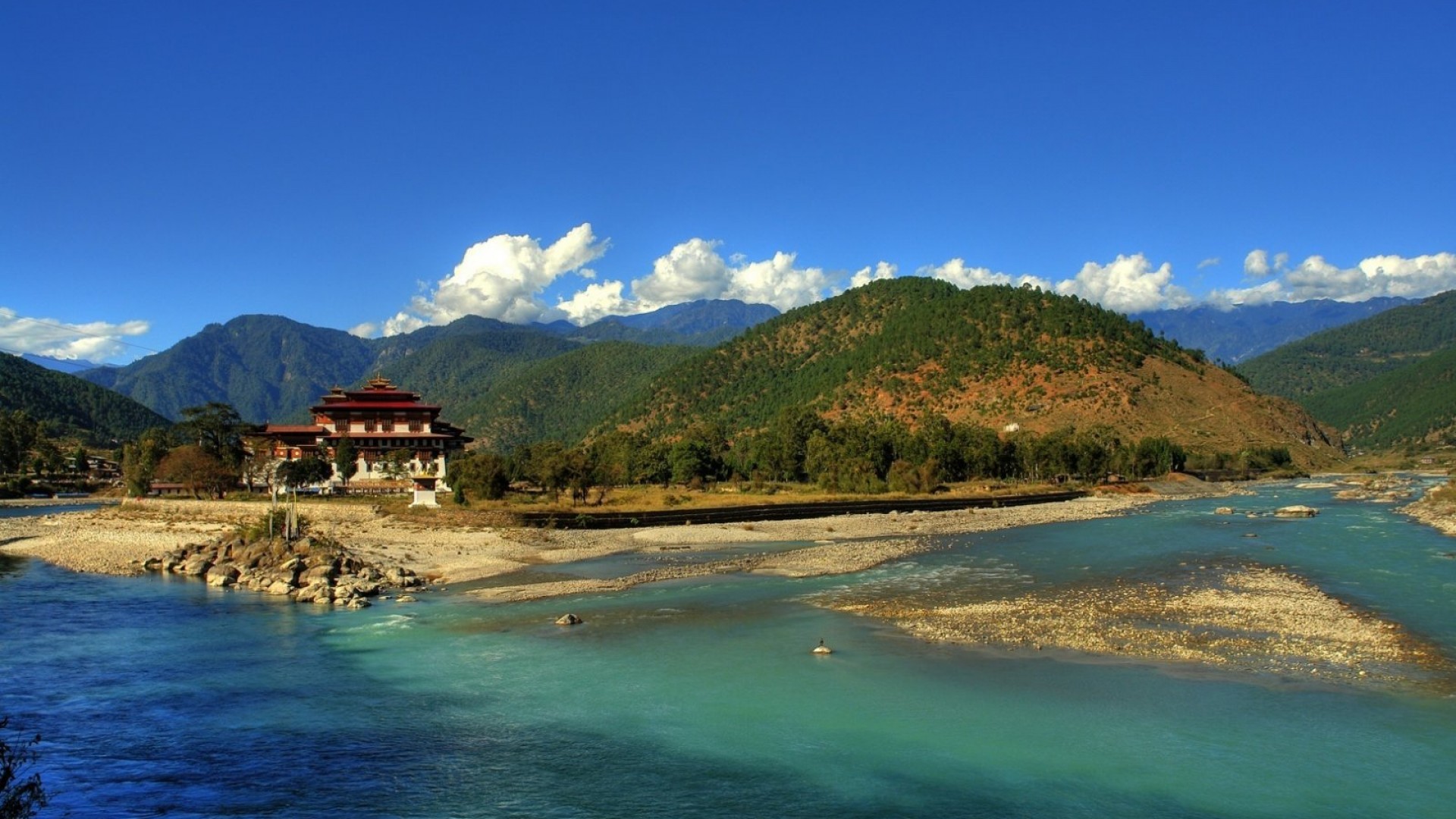 Thimphu Bhutan Tourist Place - HD Wallpaper 