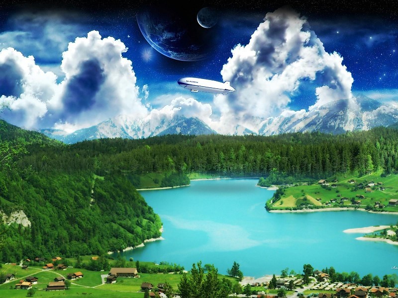 Enter Wallpaper - Planet Earth - HD Wallpaper 