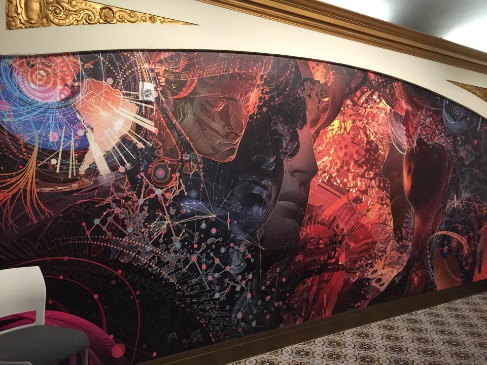 Andro#jones Hanahaus Mural B - HD Wallpaper 