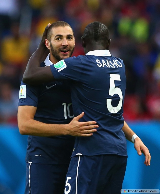 Karim Benzema France 2014 Fifa World Cup Photo Wallpaper - Mamadou Sakho World Cup - HD Wallpaper 