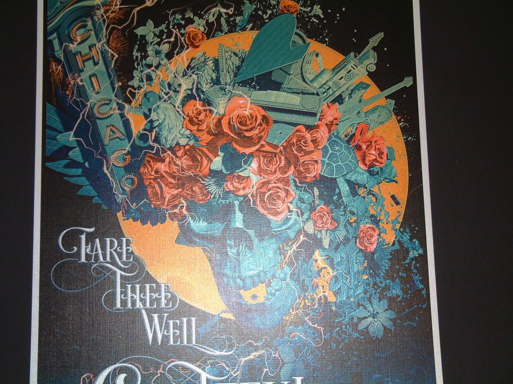 Grateful Dead Posters Fare The Well - HD Wallpaper 