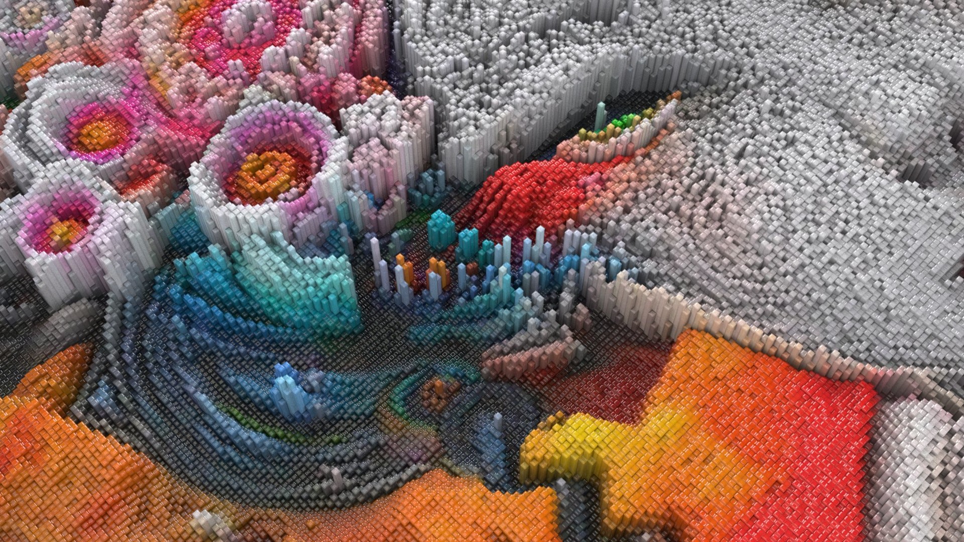 Cross-stitch - HD Wallpaper 