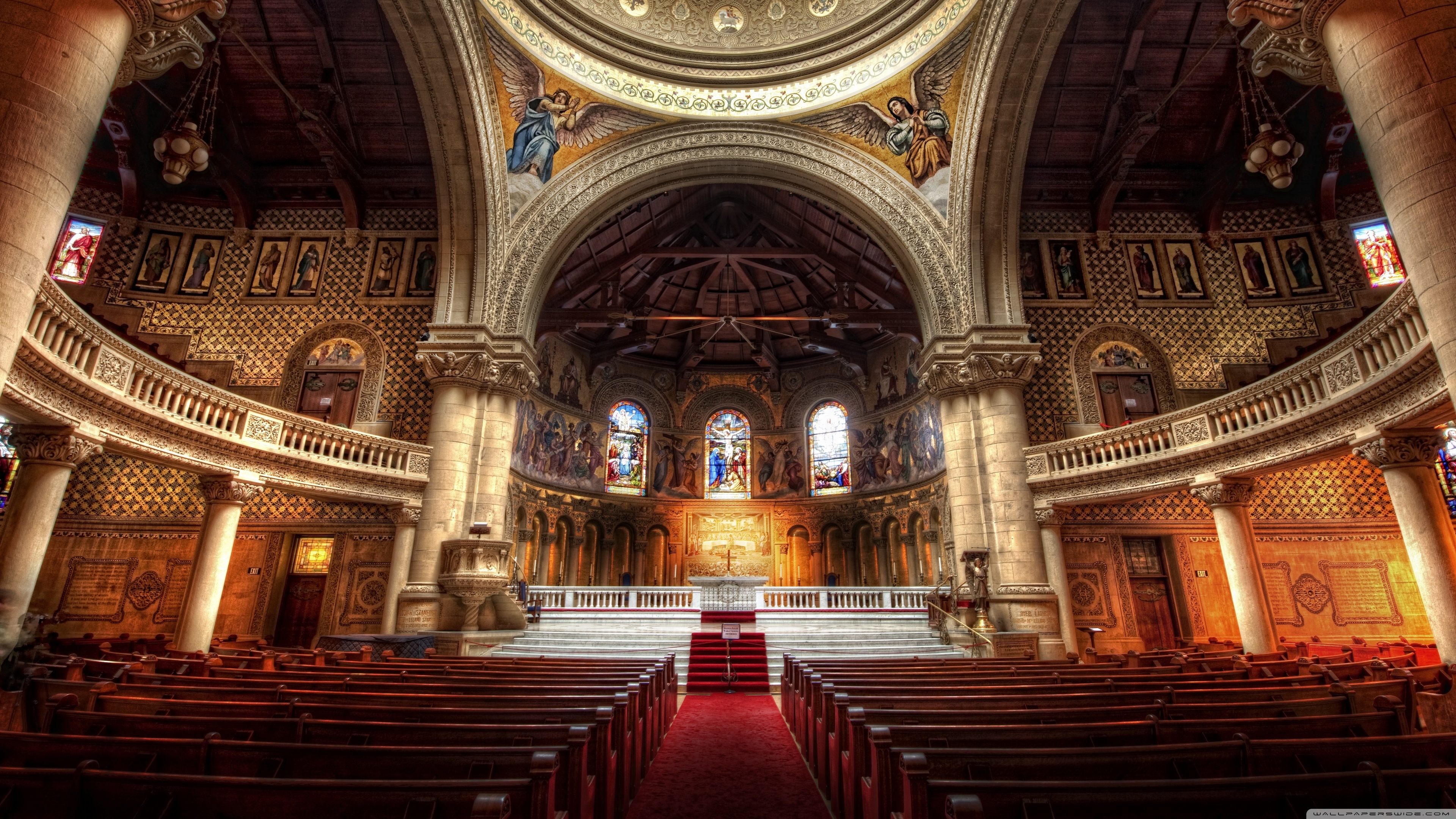 Church Background - HD Wallpaper 