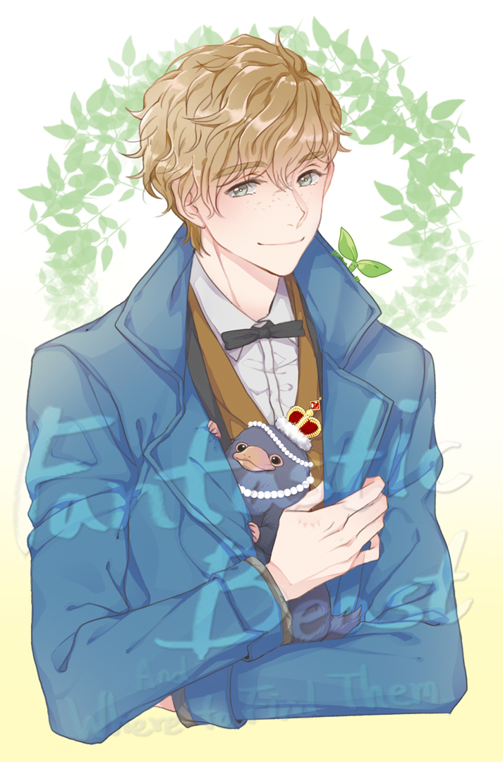 Newt Scamander Anime - HD Wallpaper 