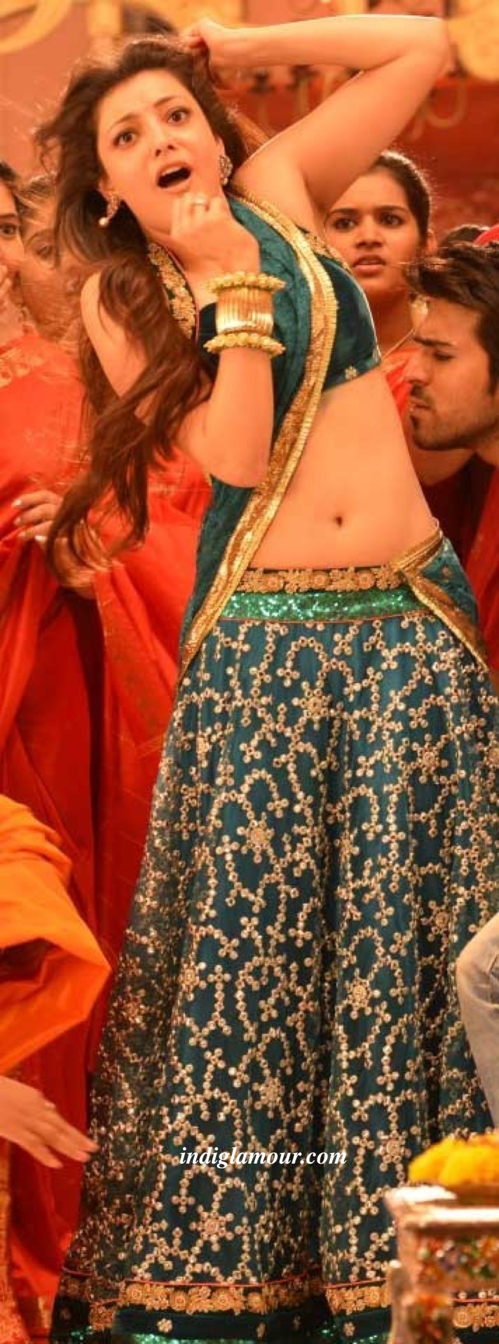 Kajal Agarwal Hot In Gav - HD Wallpaper 