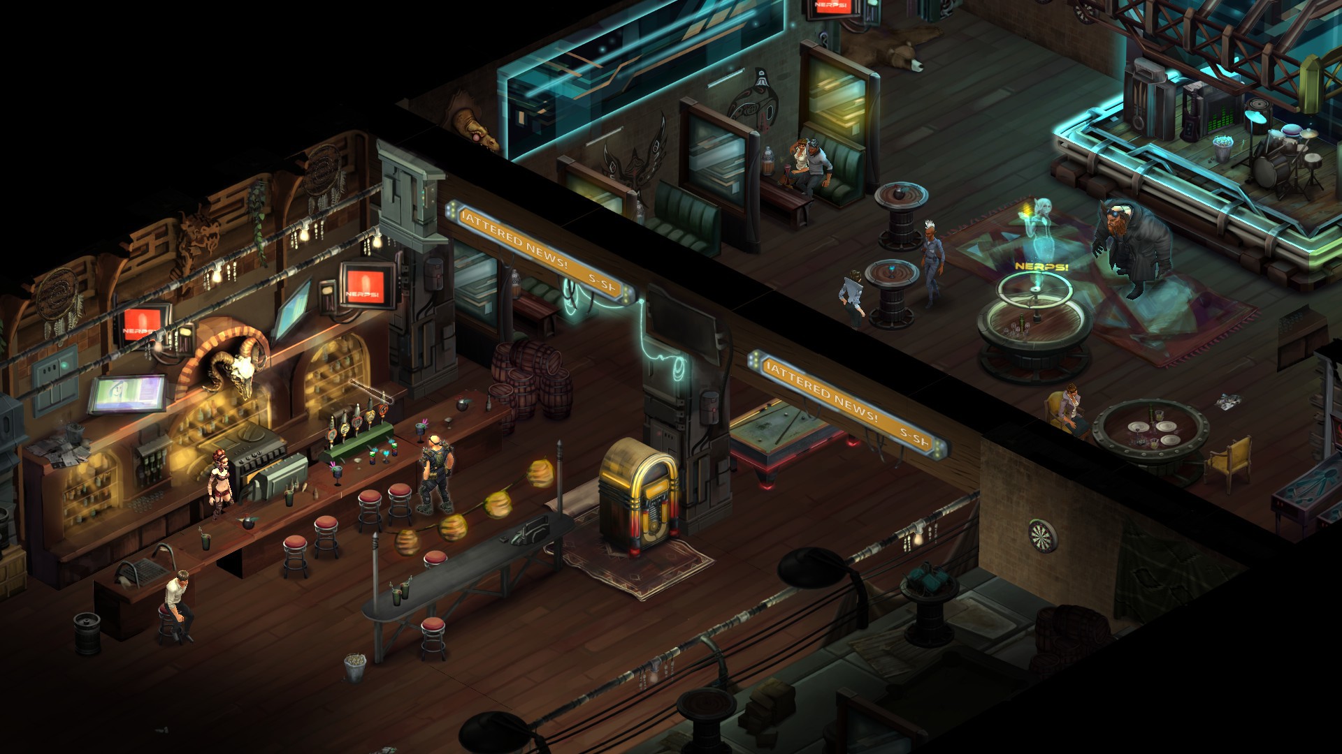 Shadowrun Returns Hd Wallpaper - Shadowrun Seamstress Union - HD Wallpaper 