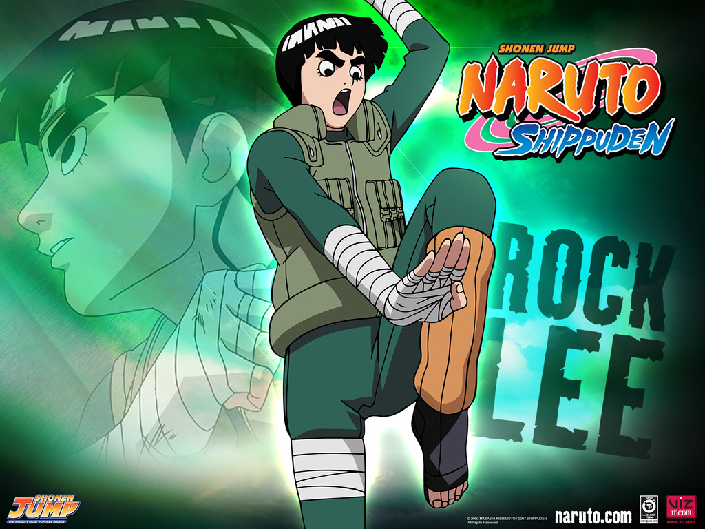 Naruto Shippuden Rock Lee - HD Wallpaper 