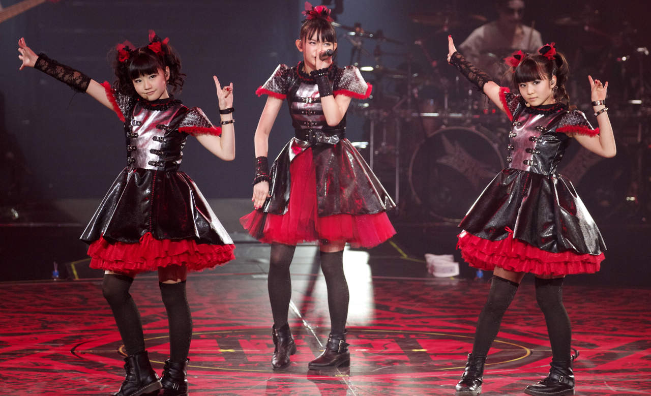 Babymetal Live At Budokan Babymetal Budokan Red Night 1280x779 Wallpaper Teahub Io
