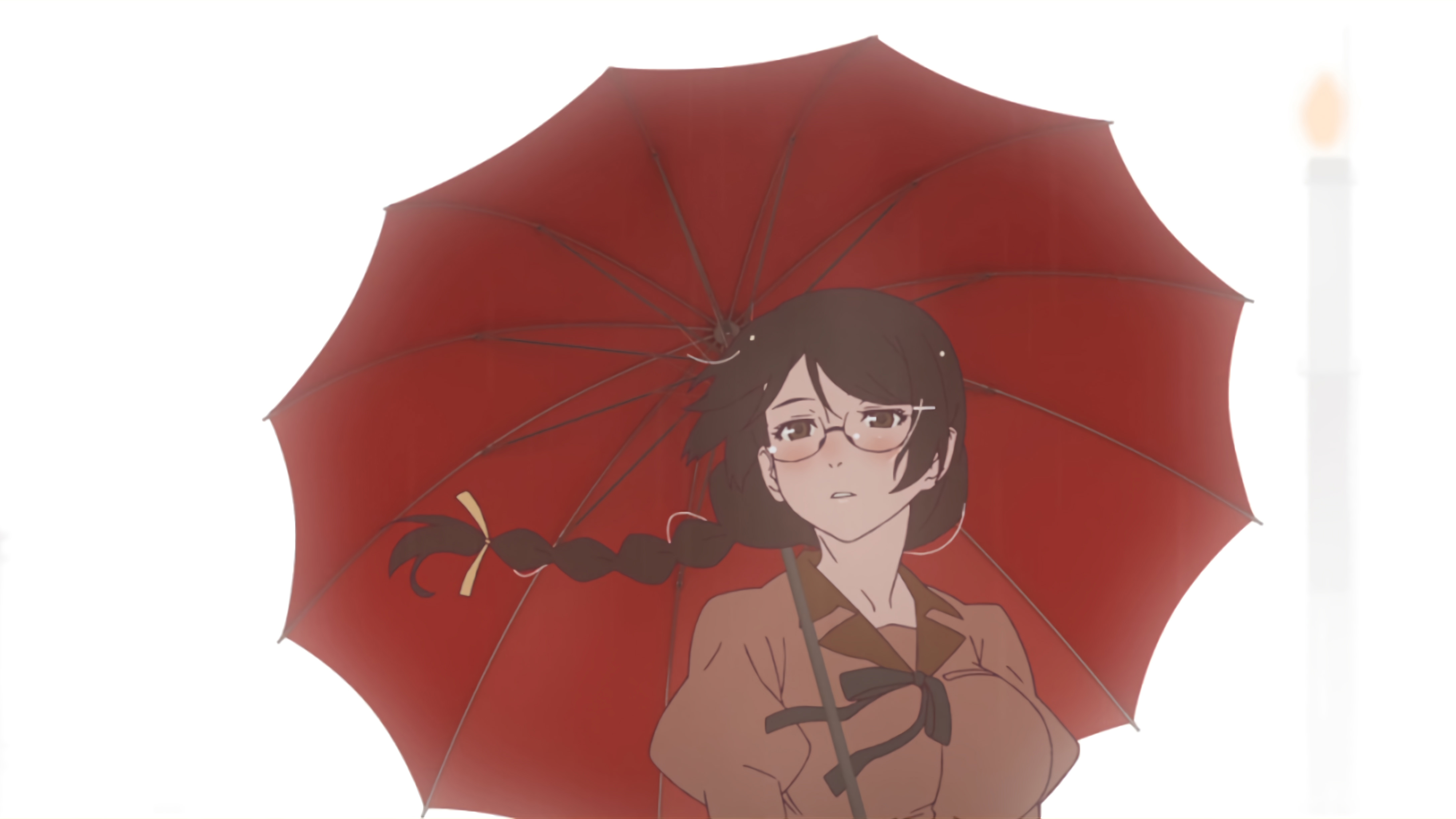 Hanekawa Tsubasa Wallpaper Kizumonogatari - HD Wallpaper 