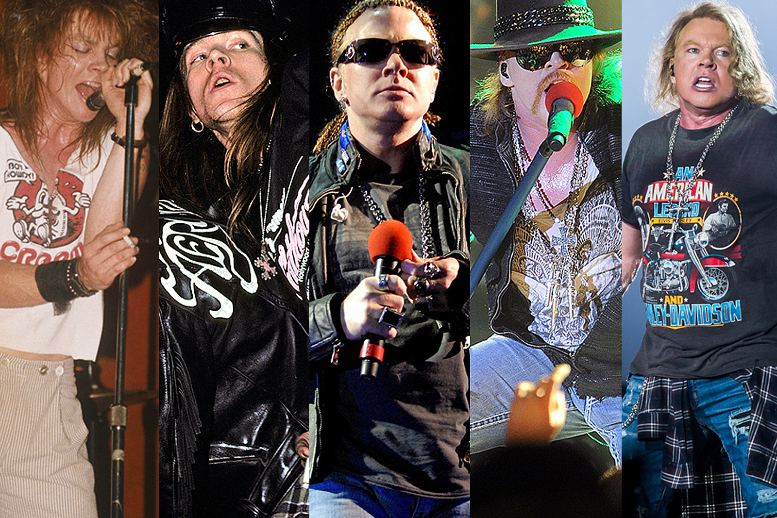 Axl Rose Evolution - HD Wallpaper 