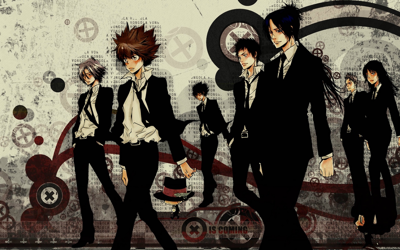 Wallpaper Katei Kyoshi Hitman Reborn, Tsunaesi Sawada, - Katekyo Hitman Reborn Wallpaper Hd - HD Wallpaper 