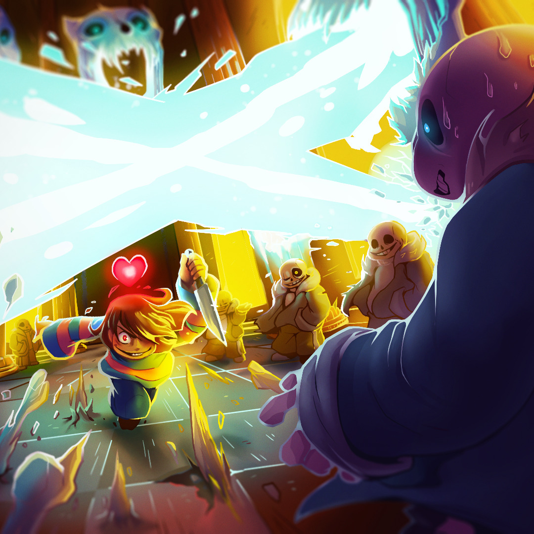 Sans And Frisk Fight 1080x1080 Wallpaper Teahub Io Sans And Frisk Fight 1080x1080 Wallpaper Teahub Io