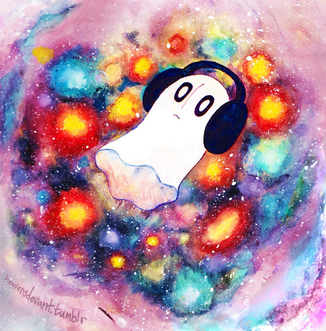 Undertale And Napstablook Image - Undertale Napstablook Fanart - HD Wallpaper 