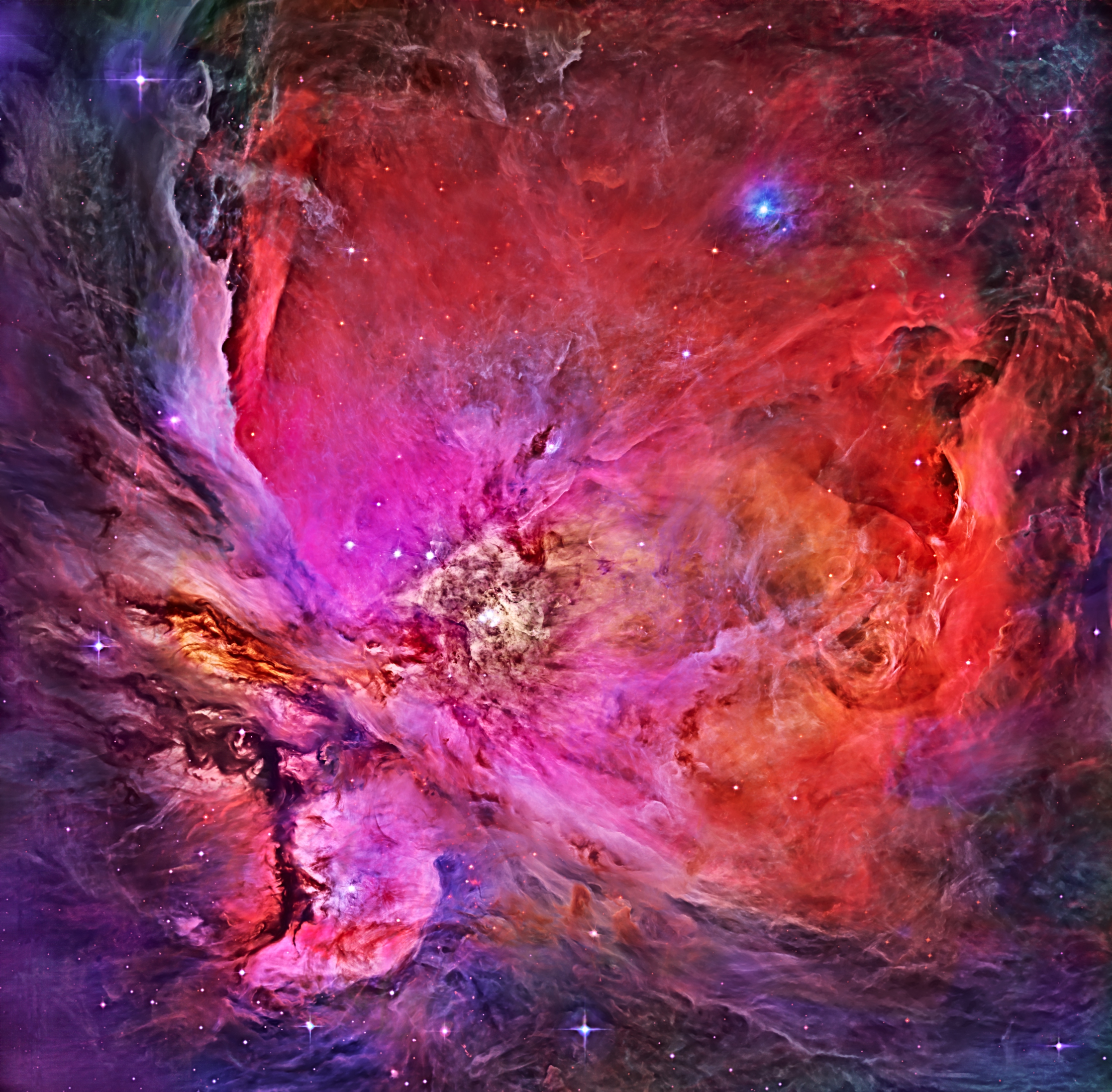 Inside The Orion Nebula - Hubble Space Telescope High Resolution Orion Nebula - HD Wallpaper 