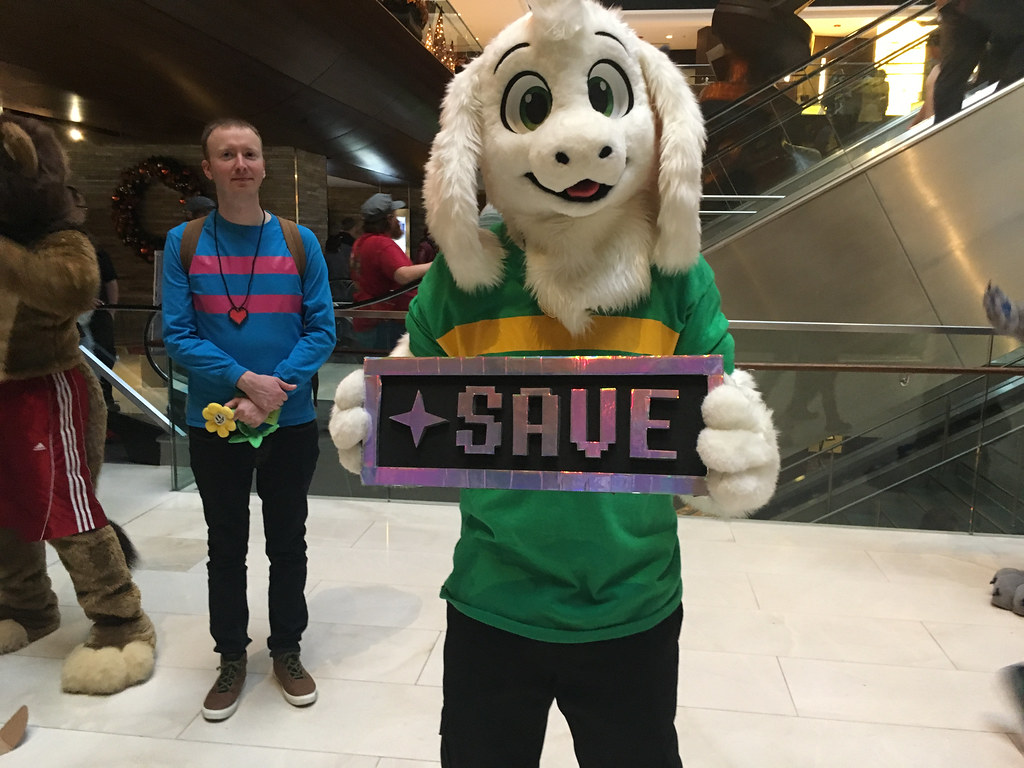 Asriel Dreemurr And Frisk - HD Wallpaper 