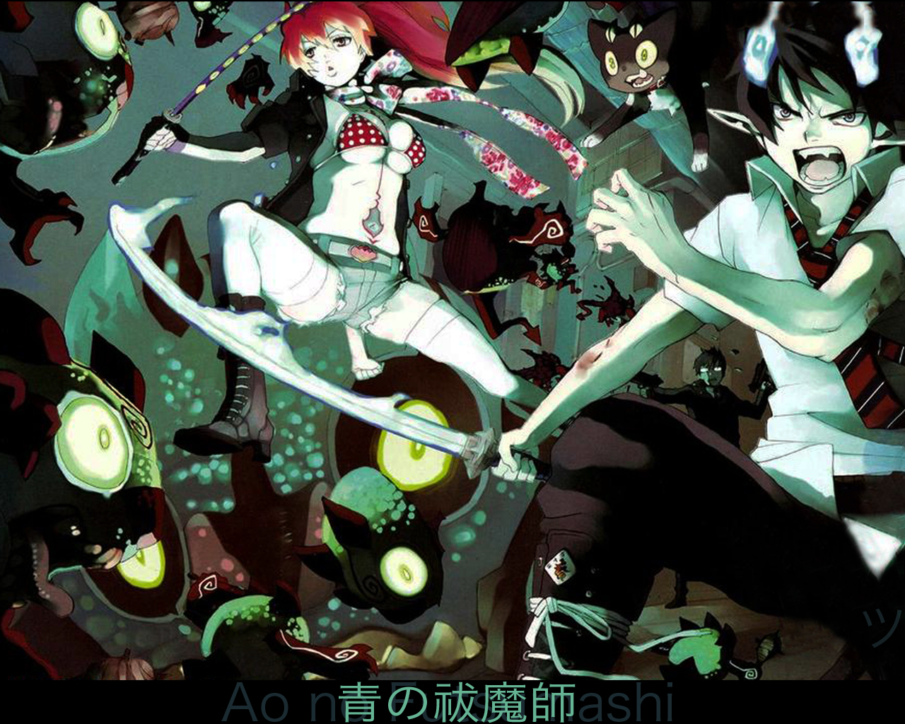 Ao No Exorcist - HD Wallpaper 