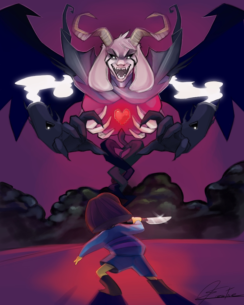 Undertale Toriel Demon - HD Wallpaper 