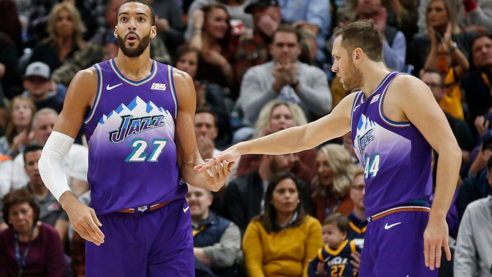 Bojan Bogdanovic Rudy Gobert - HD Wallpaper 