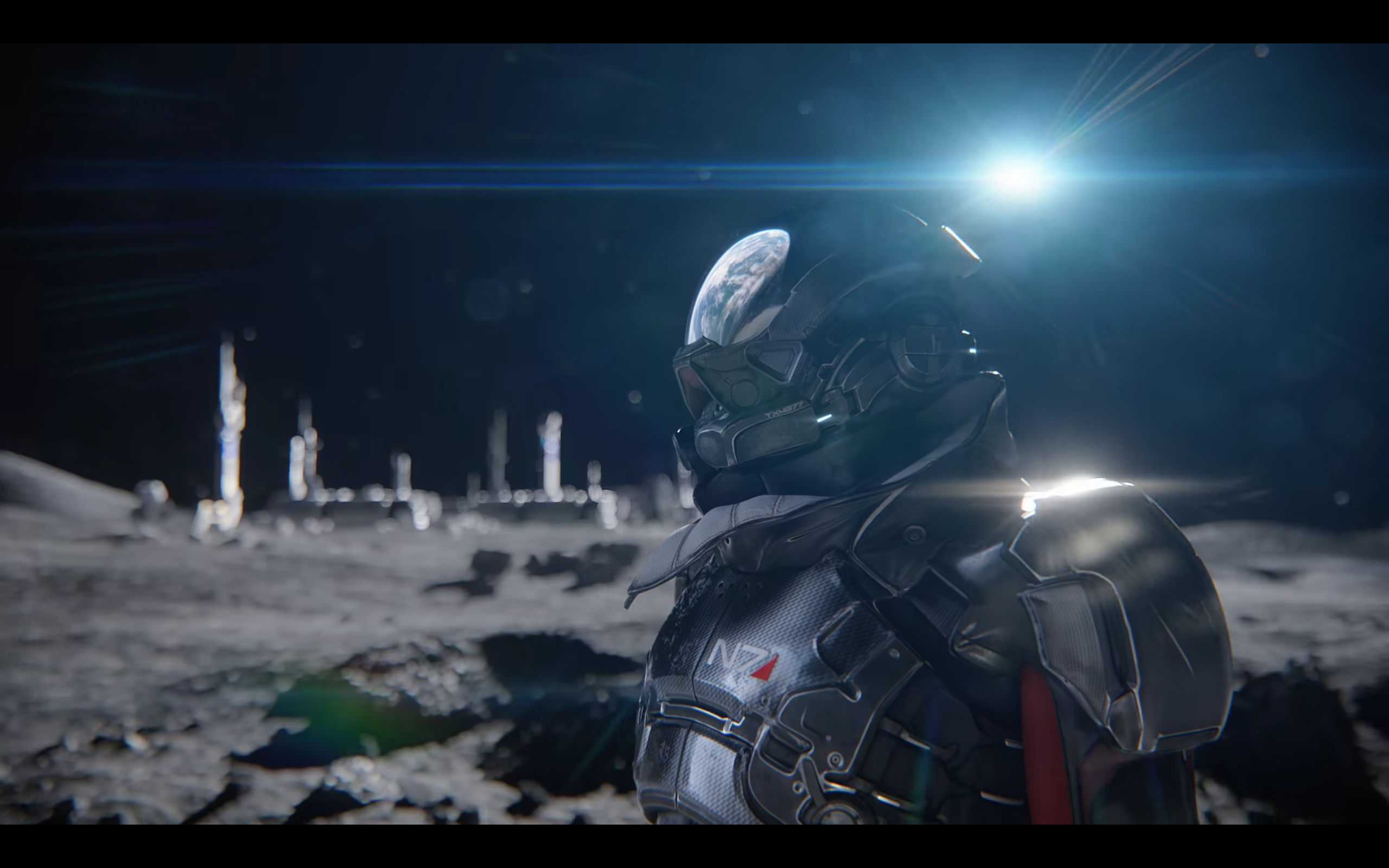 Mass Effect Andromeda Trailer N7 - HD Wallpaper 