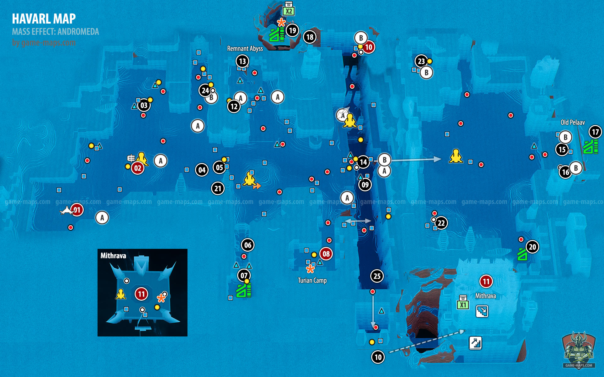 Havarl Planet Map For Mass Effect Andromeda - Mass Effect Andromeda Planets Maps - HD Wallpaper 