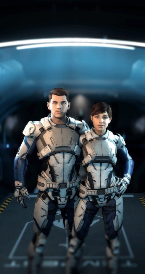Mass Effect Andromeda Ryder Twins - HD Wallpaper 