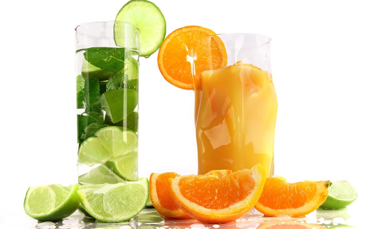 Limonada Y Jugo De Naranja - HD Wallpaper 