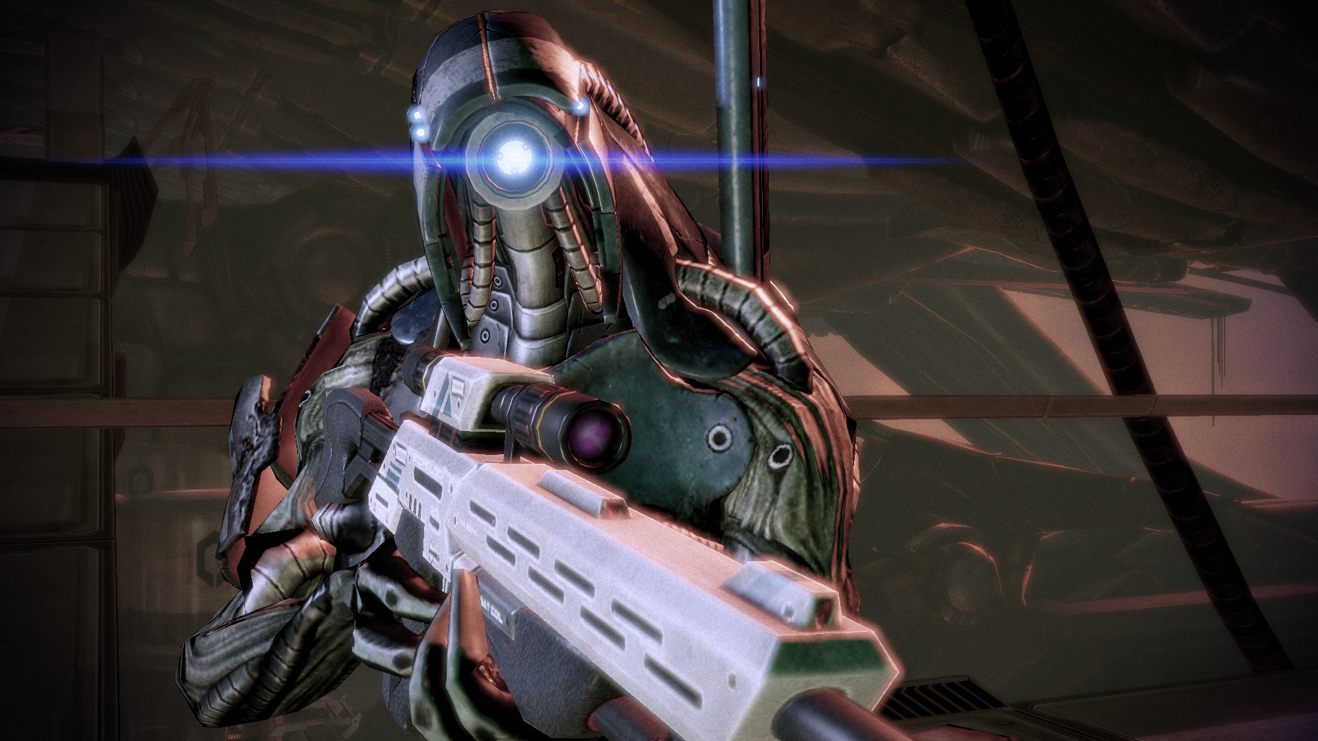 Mass Effect Geth - HD Wallpaper 