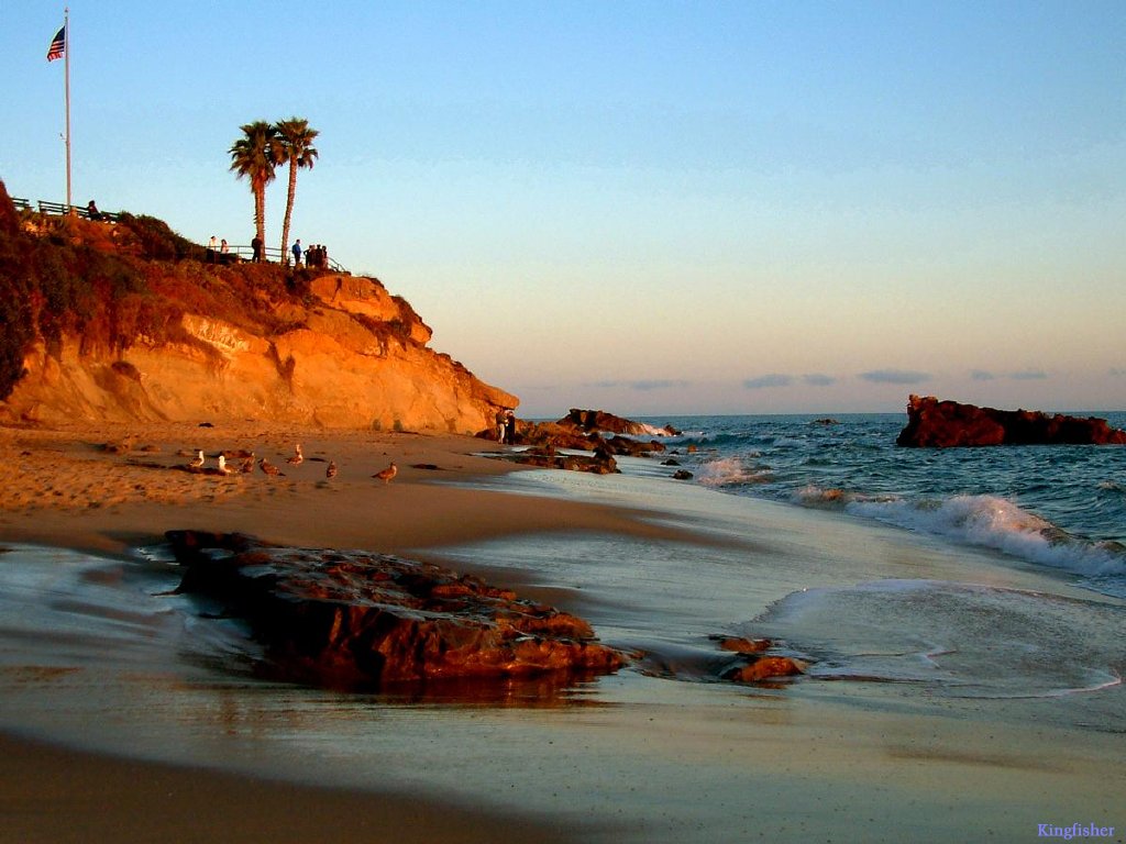 Wallpaper In Orange County California Laguna Beavh Background 1024x768 Wallpaper Teahub Io