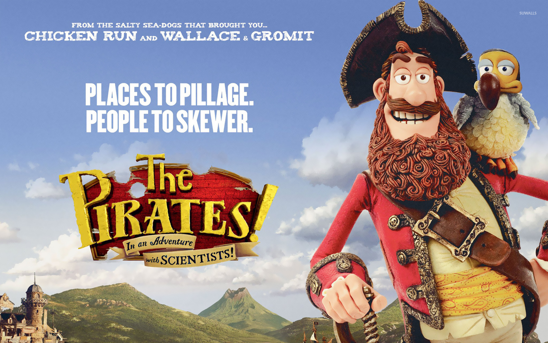 Pirates Band Of Misfits 2012 - HD Wallpaper 