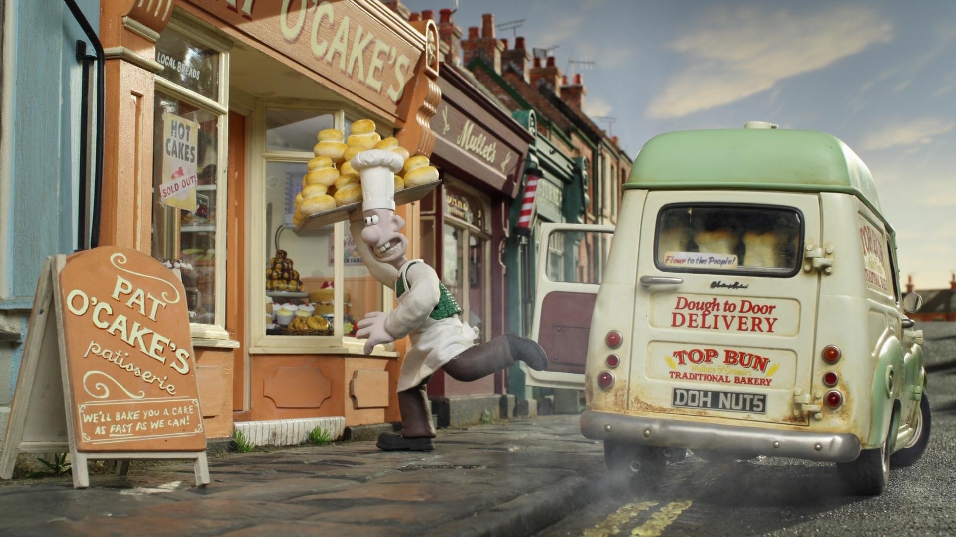 Wallace Gromit Matter Loaf Movie Wide - Wallace And Gromit Computer - HD Wallpaper 