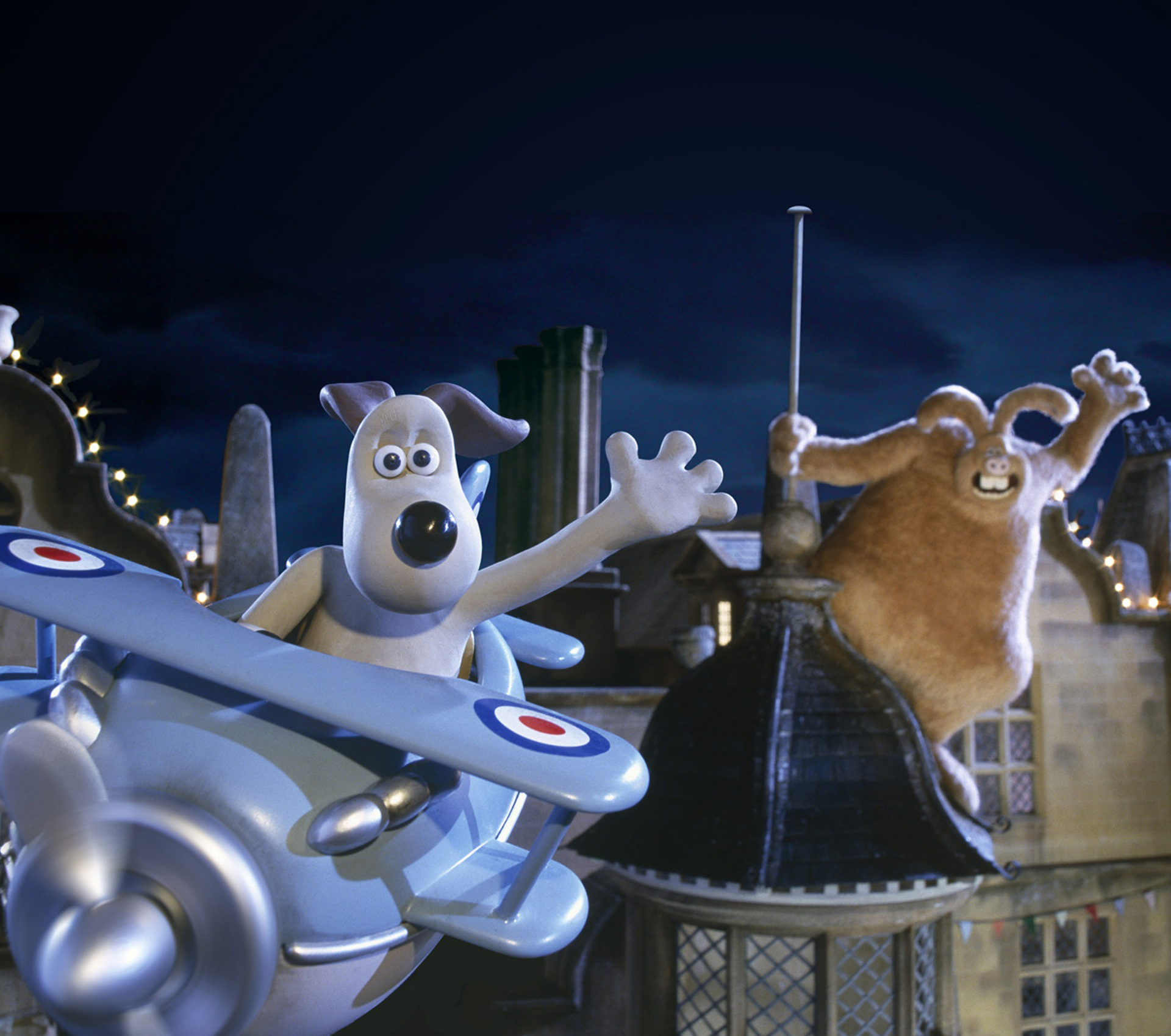 The Curse Of The Were-rabbit - Aardman Wallace And Gromit The Curse - HD Wallpaper 