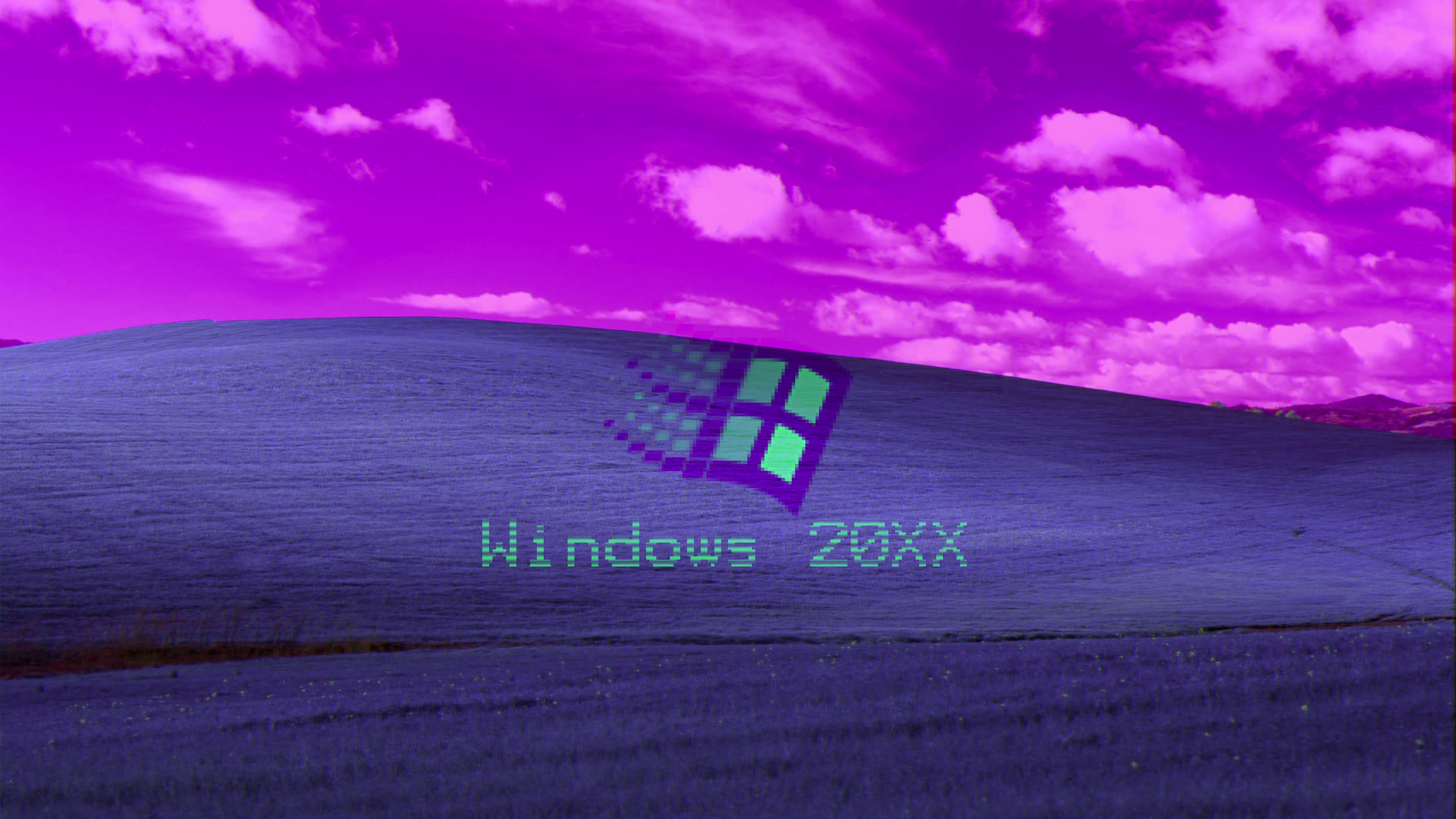 Windows Xp Wallpaper Vaporwave - HD Wallpaper 