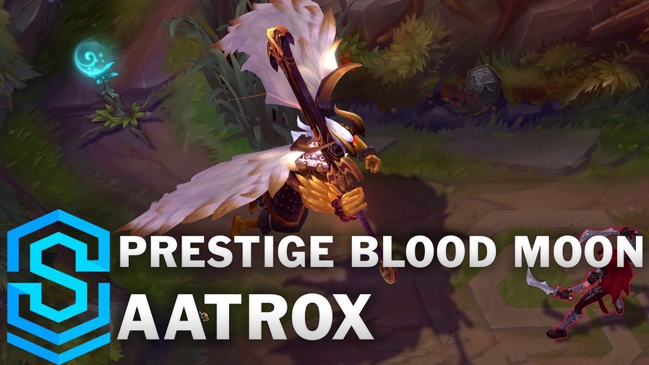 Prestige Blood Moon Aatrox - HD Wallpaper 