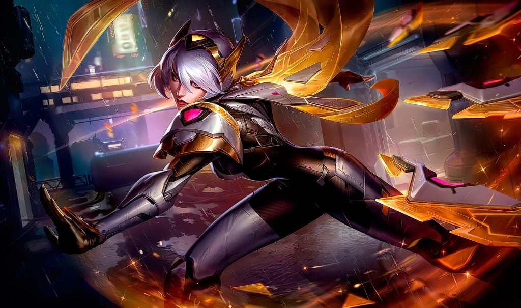 Project Irelia Prestige Edition Skin Splash Art Lol - Project Irelia Prestige - HD Wallpaper 