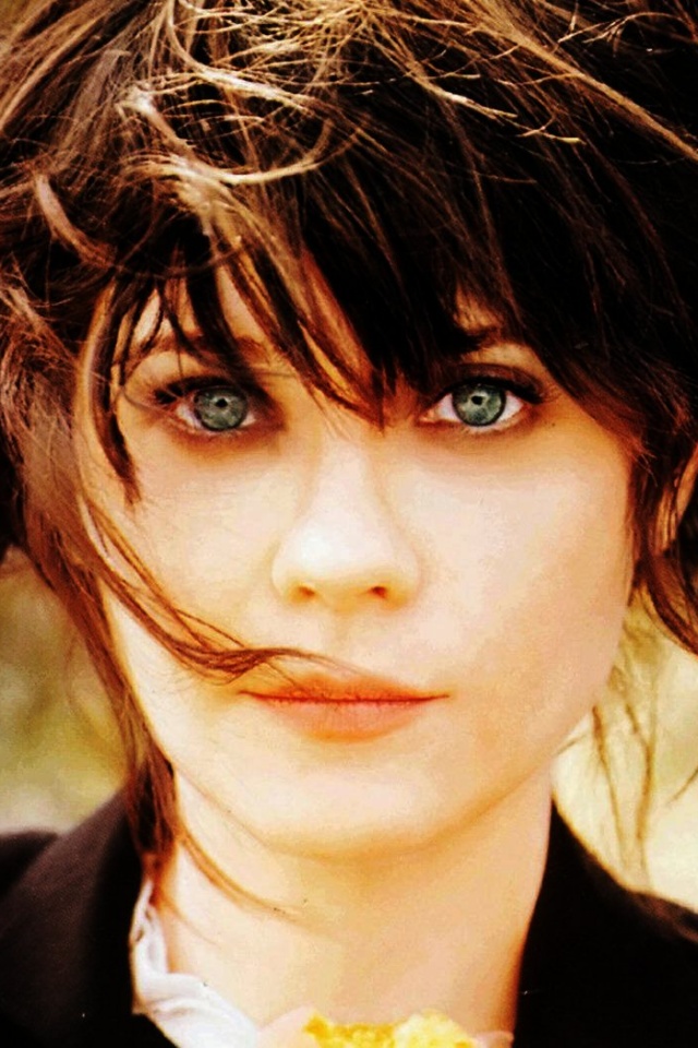 Zooey Deschanel Wallpaper Iphone - HD Wallpaper 