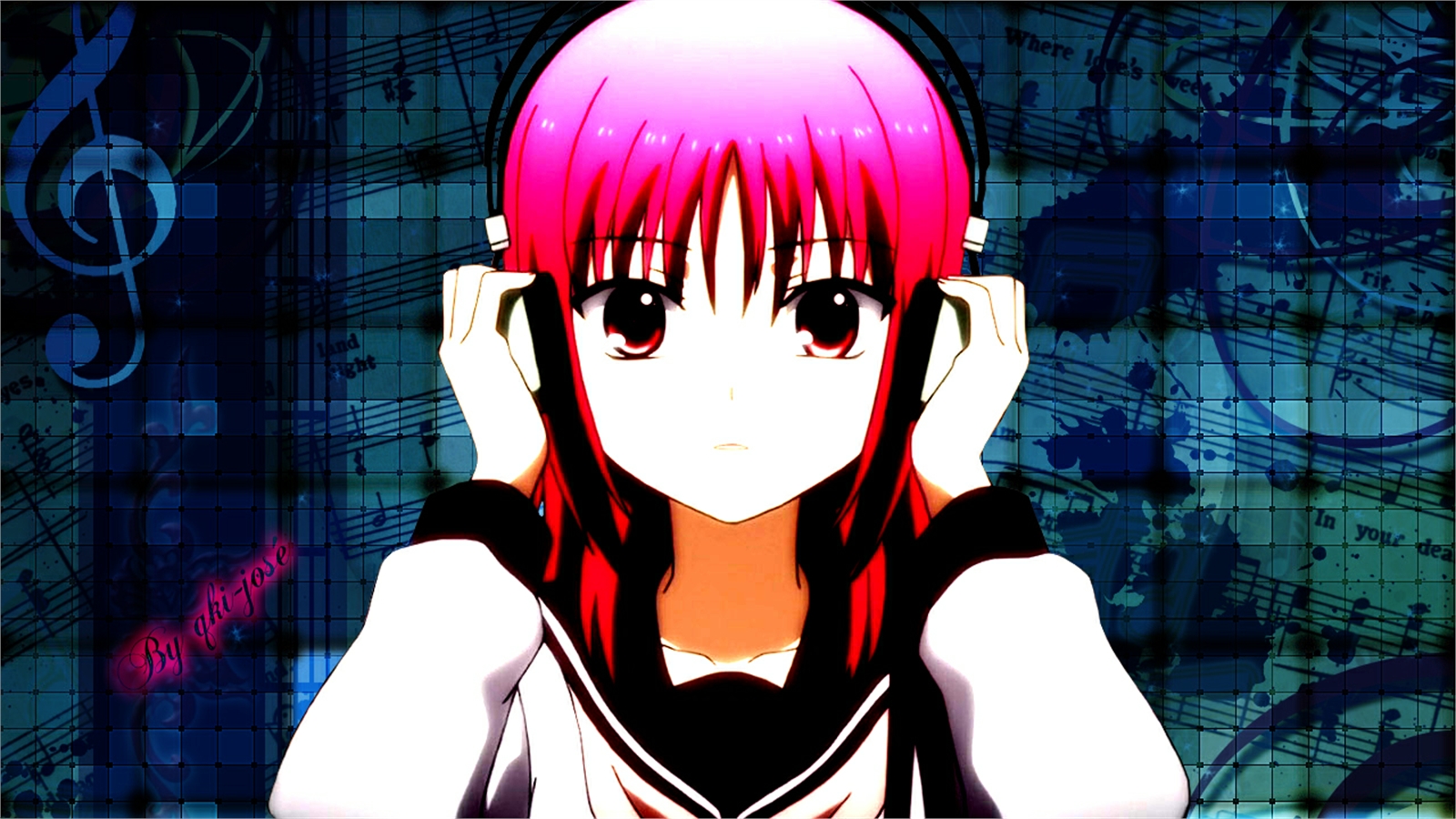 Anime Angel Beats Music - HD Wallpaper 