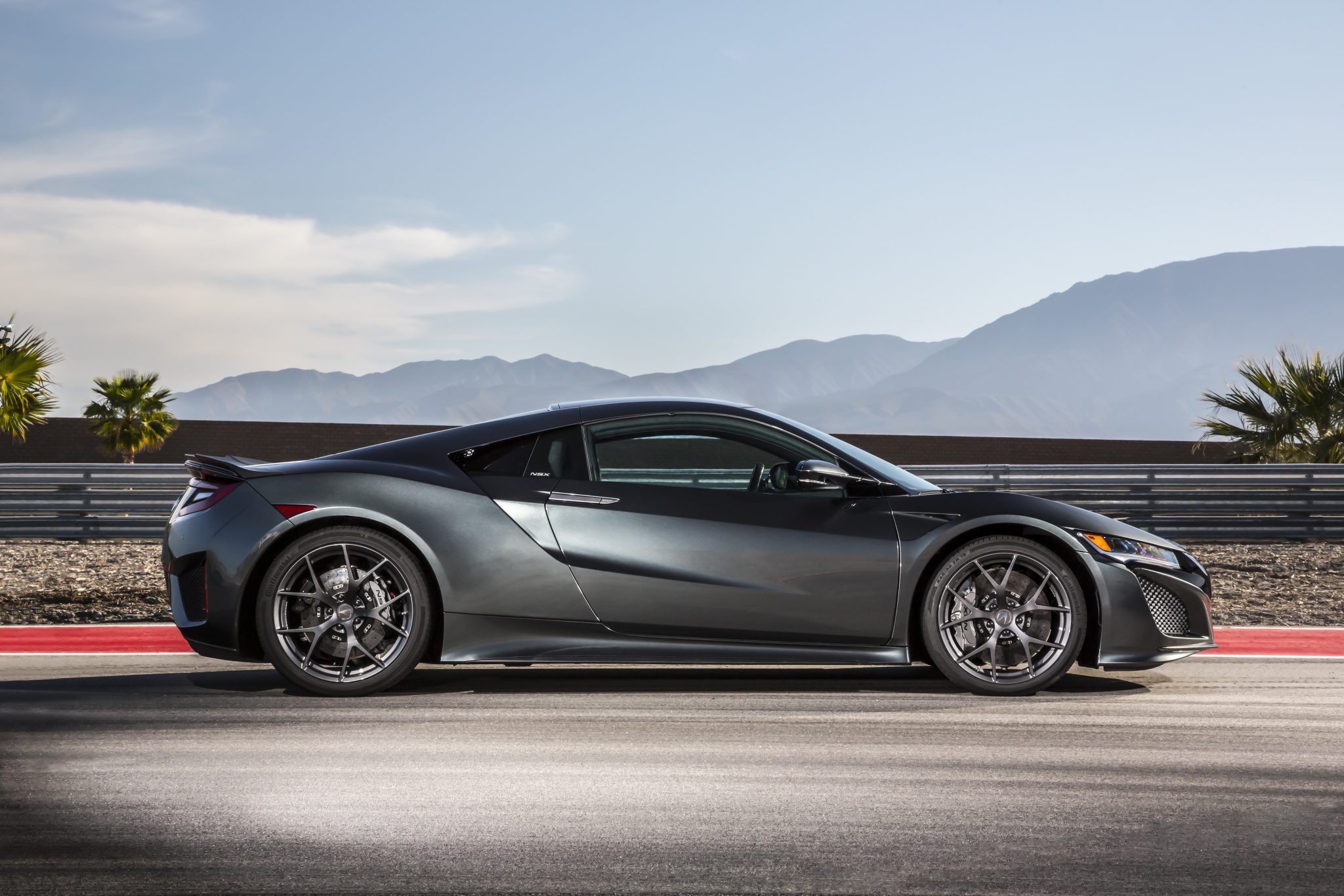 2017 Acura Nsx Gray - HD Wallpaper 