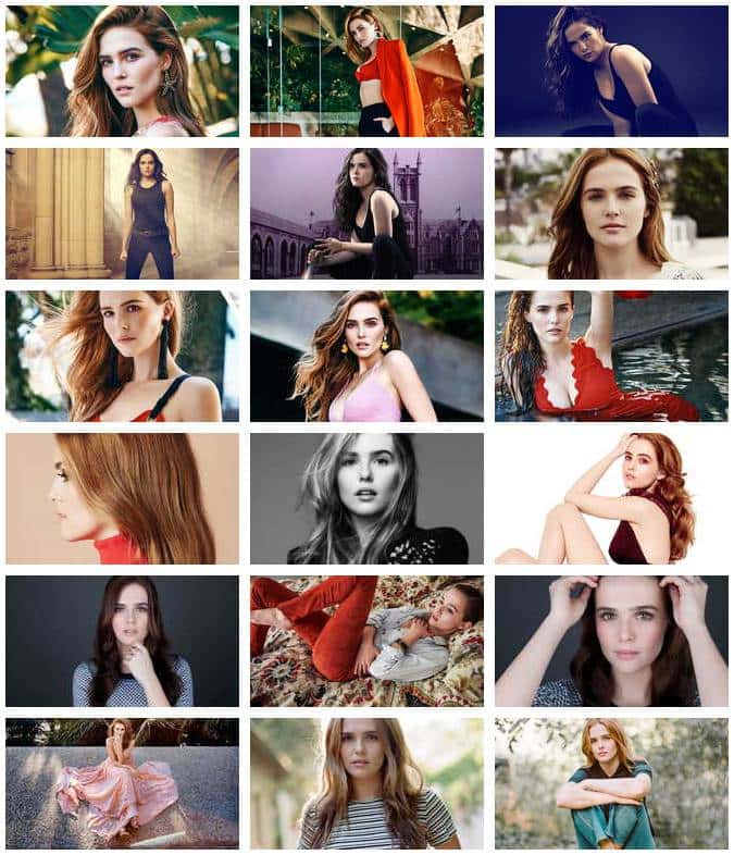 Zoey Deutch Window 10 Theme Wallpapers - Collage - HD Wallpaper 