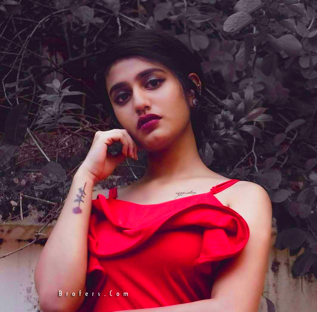 Priya Prakash Varrier Tattoo - HD Wallpaper 