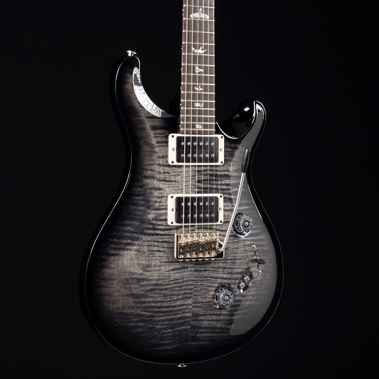Prs Se Custom 24 Charcoal Burst - HD Wallpaper 